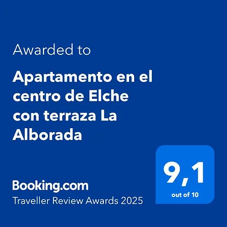 En El Centro De Con Terraza La Alborada Apartamento Elche