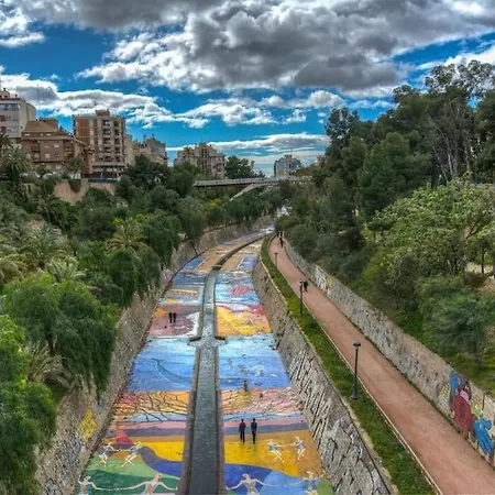 En El Centro De Con Terraza La Alborada Apartamento